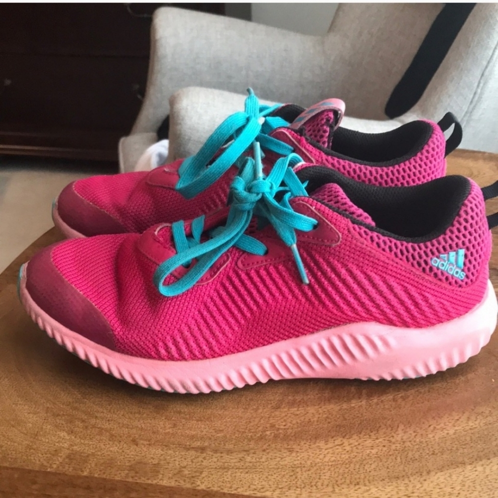 Girls Adidas Running Shoes, Size 3